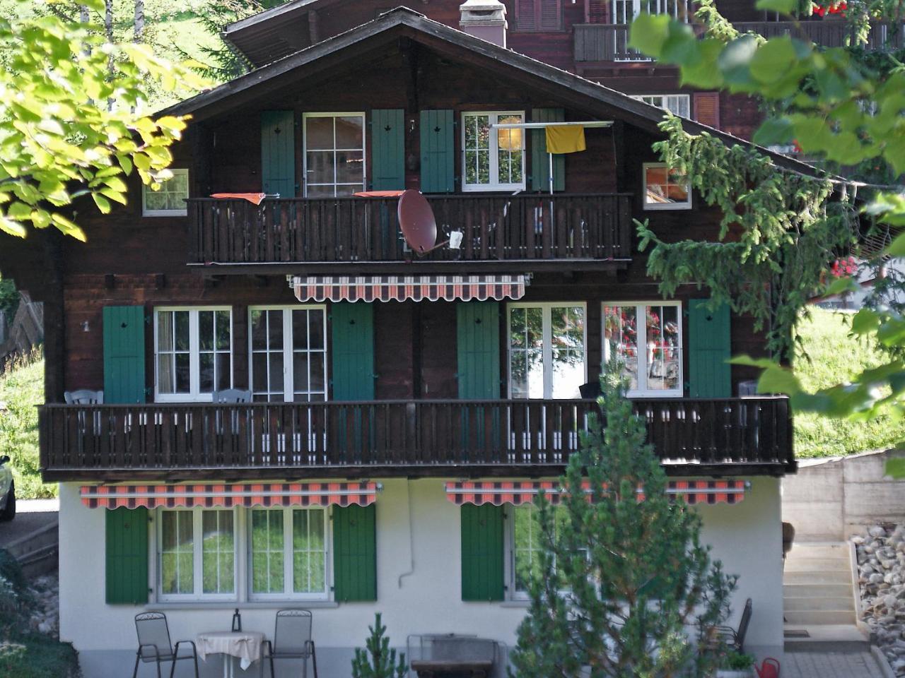 Apartment Chalet Spassvogel By Interhome 그린델발트 외부 사진